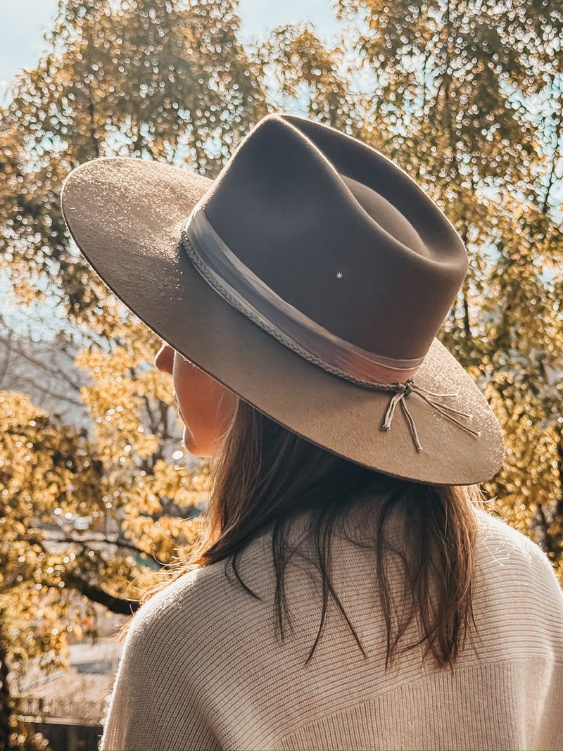 Warm Olive with Braid and "Kiss"
